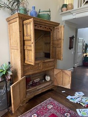 19th Century Piece Irish Pine Cupboard