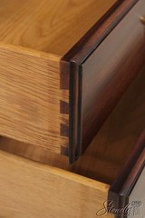 74043: HENKEL HARRIS Mahogany 4 Door China Cabinet