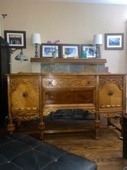 Antique Bernhardt Buffet/Sideboard, pre-1950’s, oak, two drawers and two cabinet