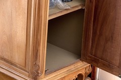 Antique French Louis XV Style Corner Cabinet