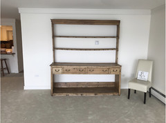 Antique Irish Pine Hutch