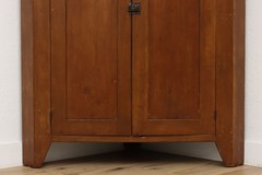 Farmhouse Antique Kitchen Corner Cupboard or Pantry Cabinet #55018
