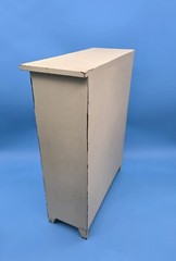 Salesman’s Sample 17″ Tabletop Pie Safe Wood With Punched Tin Primitive