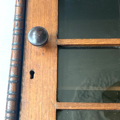 Wesleyan Mission Workshops Glass Fronted Wall Cupboard