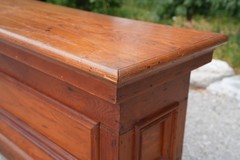 Antique Store Counter Wood Bar Kitchen Island industrial loft vintage tabletop