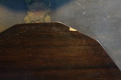 Antique Grand Rapids Furniture Shops Martha Washington Mahogany Sewing Cabinet