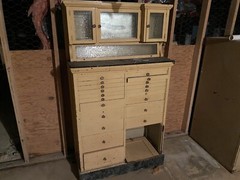 vintage dental cabinetry