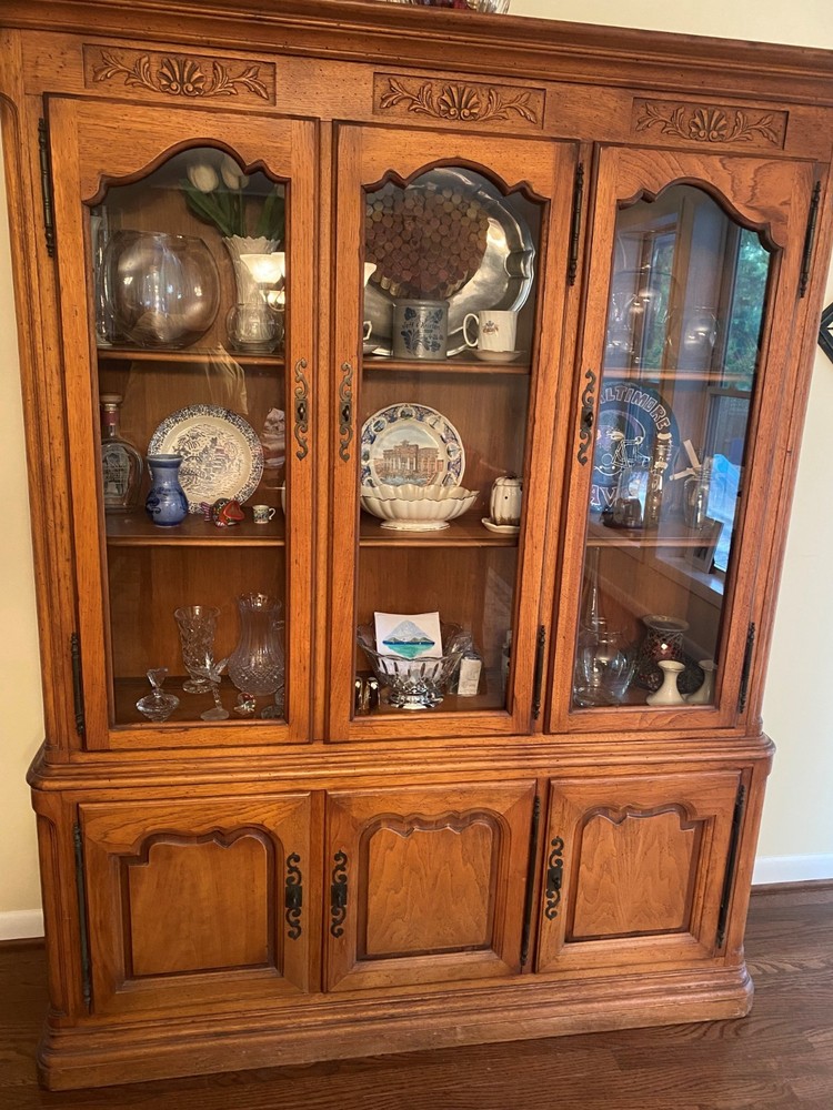 French Country Manor Hutch
