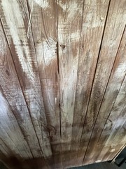Huge Antique Painted Heart? Pine Bead Board Cupboard Armoire