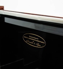 Mid Century Modern Compact Credenza Cabinet Refrigerator Storage Silkeborg Lock