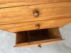 Mid Century MCM Small Triangular Cabinet