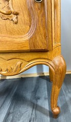 Amazing Pair French Bedside Tables Cupboards Cabinets Louis XVI (LOT 2830)