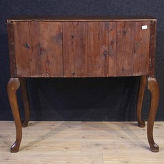 Antique bureau furniture Spanish writing desk in mahogany wood 19th century