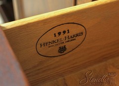L55667: HENKEL HARRIS #2368 Mahogany 4 Door Breakfront