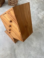 Mid Century MCM Small Triangular Cabinet