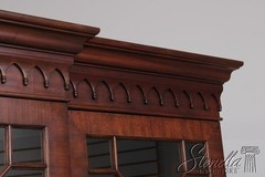 72932: MAITLAND SMITH Mahogany Georgian Style Breakfront