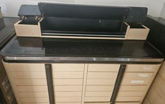American Cabinet Company Antique Art Deco Medical Dental Cabinet See Description