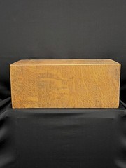WAGEMAKER OAK WOOD FILE RECIPE LIBRARY CATALOG CABINET INDEX CARD BOX CIRCA 1910