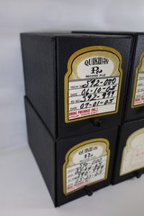 Hercules Pharmacy Antique Black Record File Apothecary Drugstore Boxes 12x15x9″