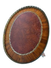 Marquetry Inlay Dresser Cabinet Wood Italian Medallions vintage