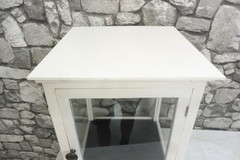 Mid Century wooden Showcase Cabinet Small Cabinet Bathroom Cabinet Shabby chic