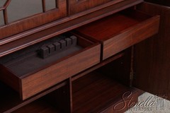 72932: MAITLAND SMITH Mahogany Georgian Style Breakfront