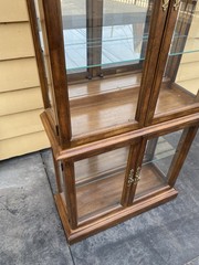 66438 Maple American Furniture Curio China Cabinet