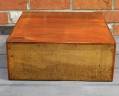 Globe Wernicke Card Catalog File Cabinet 2 drawer W-35-A Recipe Box