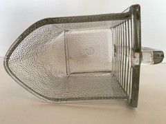 Rare Antique Vintage LRG Gerrix Glass Dry Scoop for Hoosier Cabinet ~ ORIGINAL