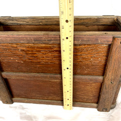 Oak Treadle Sewing Machine 2 Drawer Storage Cabinet With Frame Vintage Wood