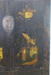 Antique Hand Painted Chinese Cabinet