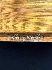 WAGEMAKER OAK WOOD FILE RECIPE LIBRARY CATALOG CABINET INDEX CARD BOX CIRCA 1910