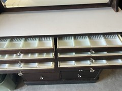 Antique dental cabinet American cabinet company With Inserts