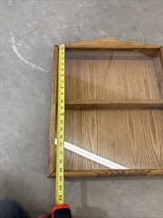 VTG WOODEN DISPLAY CABINET FOR A COUNTERTOP OR HANG MERCANTILE SHOWCASE 🔥
