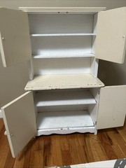 Vintage Children’s Kitchen Cabinet / Hutch