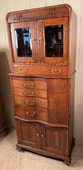 Antique Oak American Cabinet Co. Dental Cabinet #52