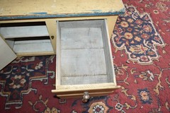 Antique Child Kitchen Cupboard Primitive Painted Toy Cabinet Shabby Chic