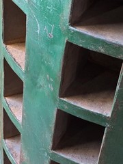 Antique Rotating Parts Cabinet, Sorting Cabinet, Revolving Countertop Display