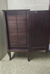 Antique Sheet Music Cabinet by the Tinsdale Cabinet Co., Flushing, N.Y.