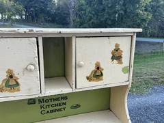 Little Mothers Vintage Toy Kitchen Cabinet with Shelves 18.5 X 15 X 6 Inches