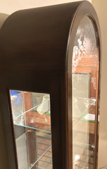 *Local Only* Vintage PHILIP REINISCH Curio Cabinet 72″ x 18″ Bright BEAUTIFUL!