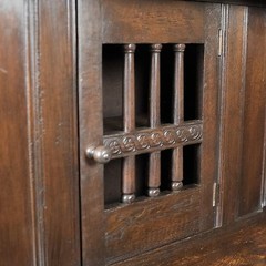Antique Court Cupboard, Edwardian Elizabethan Taste c.1910