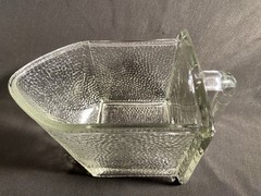 Rare Antique Vintage LRG Gerrix Glass Dry Scoop for Hoosier Cabinet ~ ORIGINAL