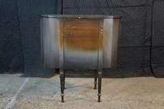 Antique Grand Rapids Furniture Shops Martha Washington Mahogany Sewing Cabinet