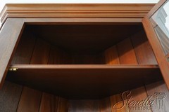 62351: BARTLEY Henry Ford Collection Mahogany Corner Cabinet