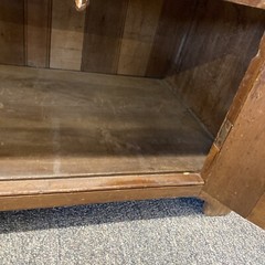 Antique Large Early 18th Century Oversized Dry sink Early New England Piece