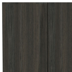 71″ Dark Brown Wood Pantry Or Storage Closet