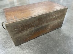 Vintage Library Desk File Cabinet Drawer 18x9x9.5