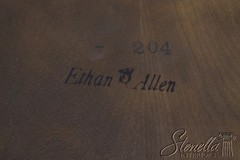73473: ETHAN ALLEN Maple 2 Door China Cabinet