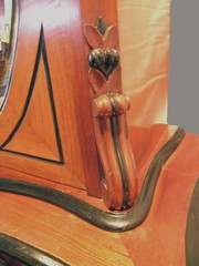 ANTIQUE ENGLISH MIRRORED CABINET